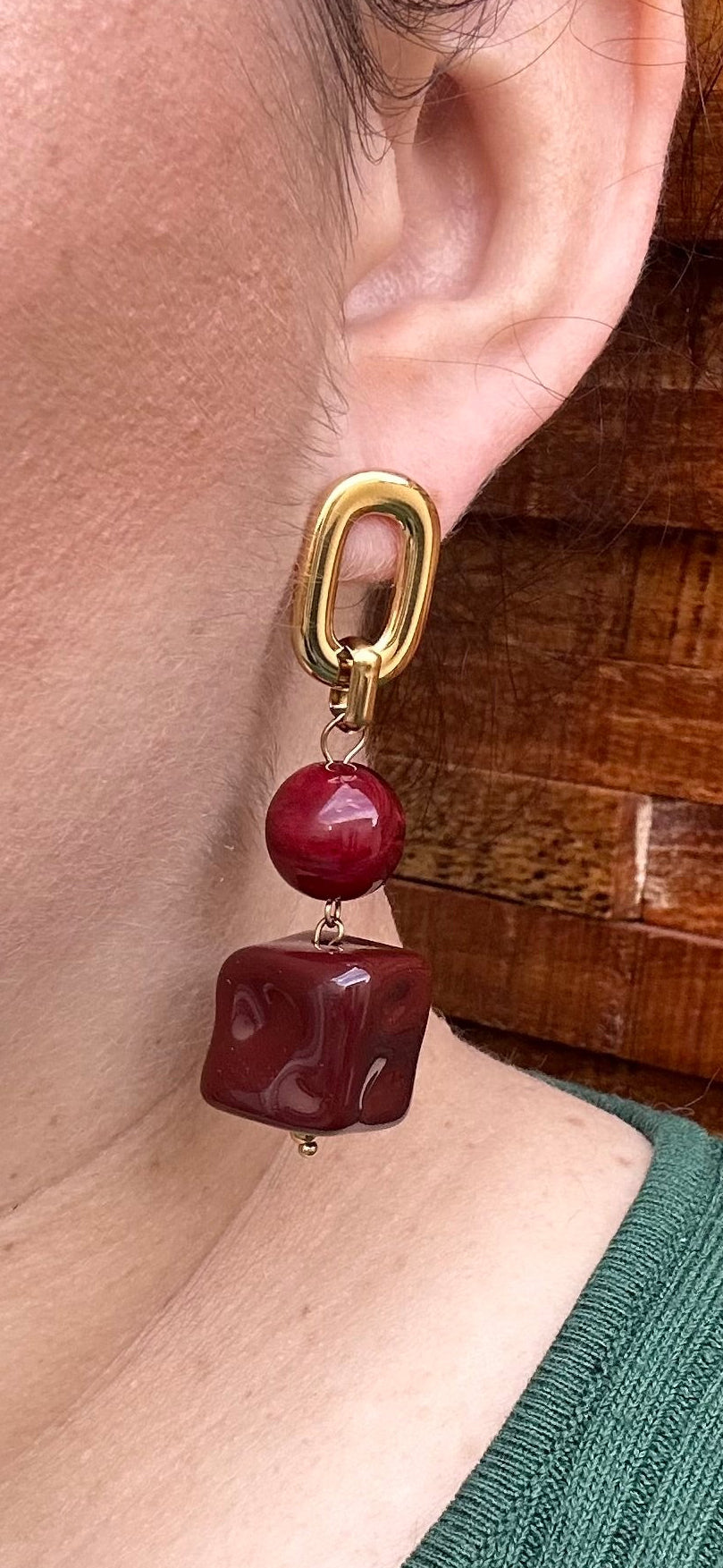 Boucle d’oreille Sam