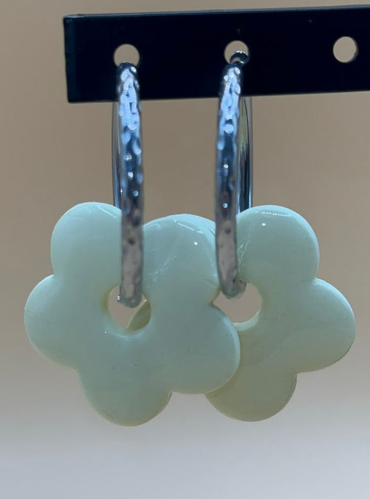 Paire de pampilles Vanilla Bloom