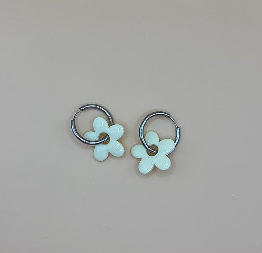 Paire de pampilles Nude Yellow