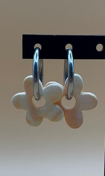 Paire de pampilles Nude Peach