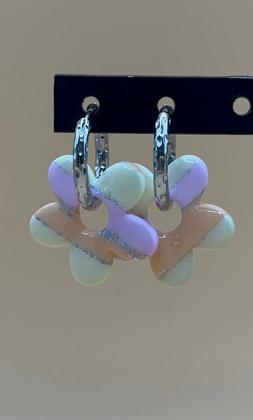 Paire de pampilles Nuage Sucré